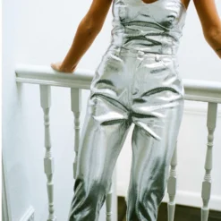 4TH & RECKLESS Philo Trouser - Silver