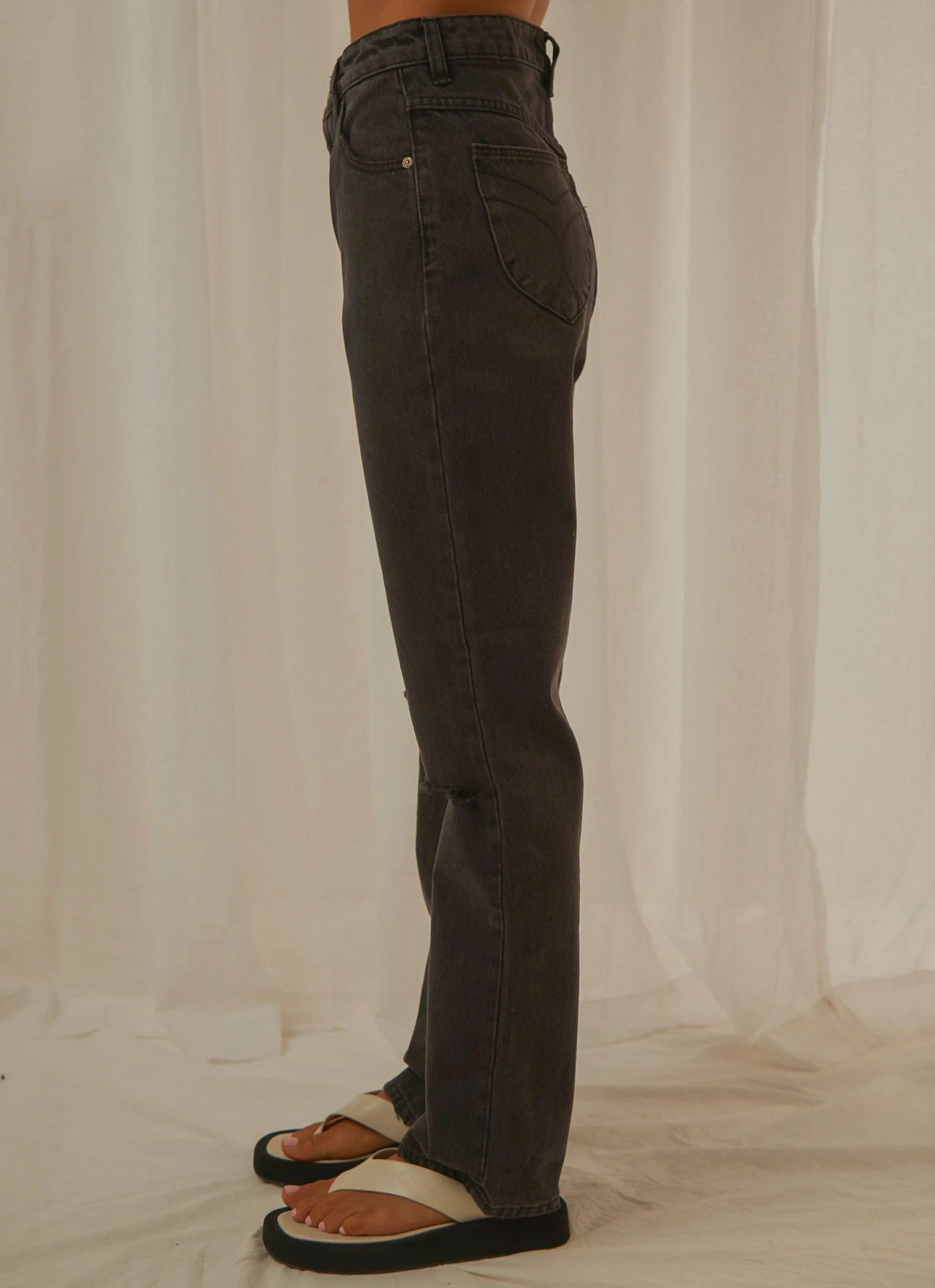 Original Straight Jean - Stone Black 4 Original Straight Jean - Stone Black - Image 4