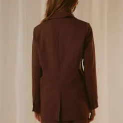 Fashion Confidential Cut Out Blazer - Chocolate -Outfityo Sales 02d55b97fa694d3ca353e72075714ff2 scaled