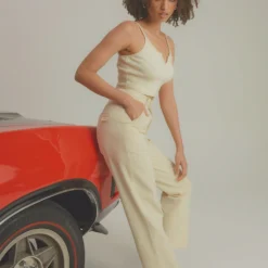 Endless Road Twill Pant - Creme -Outfityo Sales 07bdc10c9f7b4ab997862da9dd8aae7e scaled