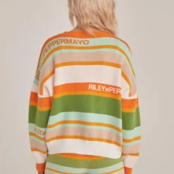 Il Sole Knit Jumper - Melon Stripe -Outfityo Sales 096412ef360541e593a81a4a77ad75ba scaled