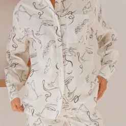 Ciao Linen Long Sleeve Shirt - Apertivo -Outfityo Sales 0a1f77a531554ee58e84d57bd525584a