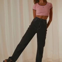 Lee High Baggy Jean - Shift Black