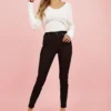 A High Skinny Ankle Basher Jeans - Black Magic