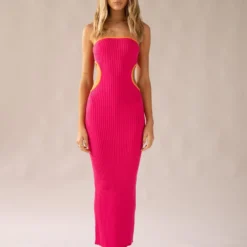 Sunrise Cove Maxi Dress - Fuchsia -Outfityo Sales 15e4f8be47a044faa9556a6715452287