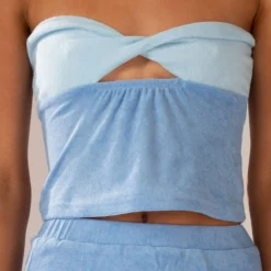 Salty Seas Terry Top - Ocean Blue -Outfityo Sales 1a3a1011082f432781fb6612747ab334