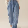 Lee High Baggy Jean - Notorious Blue