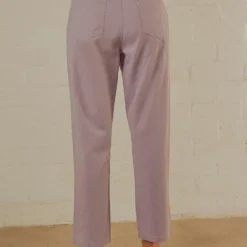 Afends Shelby Hemp Twill Wide Leg Pant - Lilac -Outfityo Sales 201d8aaa86a34380b7afb1b643367d4a scaled