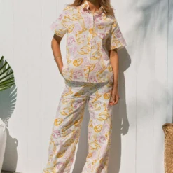 Entree Linen Short Sleeve Shirt - Oceanus -Outfityo Sales 2e1dd1a9c19047f2bef527e5a85baf13