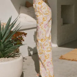 Sicilian Linen Pants - Oceanus -Outfityo Sales 2f47c95f92064f6080f785ef350a4a51