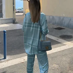 4TH & RECKLESS Norma Trouser - Sage Print