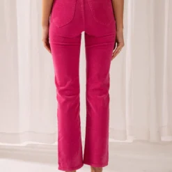 Original Straight Jean - Magenta Cord -Outfityo Sales 3326e8f86f5c46dc97c42da8618d4890