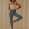 A 94 High Slim Jean - Debbie