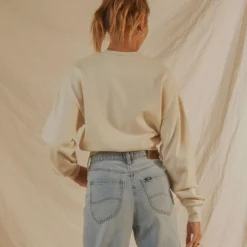 Lee Power Crew Sweat - Ecru -Outfityo Sales 37afbc9ab7c54c90917298268e1a40ef dab42d2d ef09 43e7 9668 04121b8b24c4 scaled