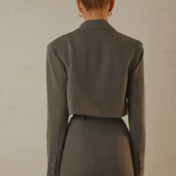 Mariah Cropped Blazer - Charcoal -Outfityo Sales 3b0819c9b0c44af8abd08e6f5676cf93 scaled