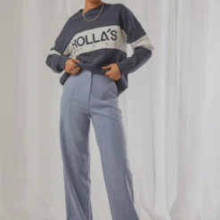 Split Logo Sweater - Navy -Outfityo Sales 3de60421af984dc99a36402e494486b5 scaled