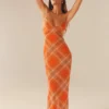 Broadway Nights Maxi Dress - Saffron