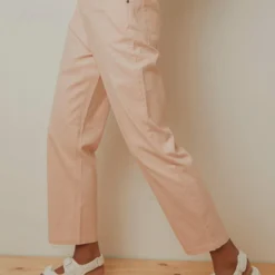 Afends Shelby Hemp High Waist Wide Leg Pant - Ash Pink -Outfityo Sales 3f050bd7c13848eb8e5744050ee31843