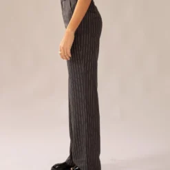 Mia Suit Pants - Charcoal -Outfityo Sales 472dd717cbe248d5a37903502cfc4802