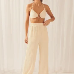 Give Me A Feeling Pants - Ivory