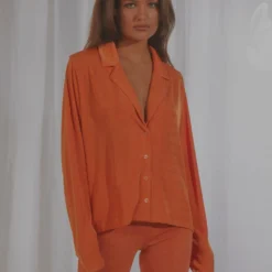 Simi Shirt - Orange -Outfityo Sales 506f944f69f44c2f91f0a6cfaeb997a1 scaled