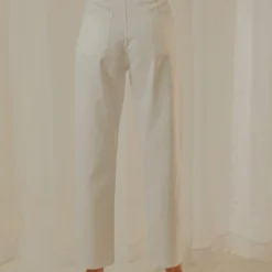 Afends Shelby Hemp Twill High Waist Pant - White -Outfityo Sales 528ec183e94b4cfdb88bd724ab105cda scaled