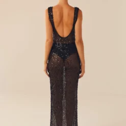 Sweet Essence Maxi Dress - Midnight Stars -Outfityo Sales 54fa654a3acf4ebfa90a232f8d63b70e scaled