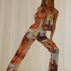 Ticket To Nowhere Pants - PM Film Graphic