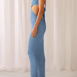 Havana Crochet Maxi Dress - Blue 10 Havana Crochet Maxi Dress - Blue -Outfityo Sales 5d1cdc6bf8624a7c9fe0779001767a71