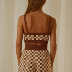Remix It Knit Crop - Choc Check -Outfityo Sales 5f1d4790c4944914b3e798d669ba42e7 scaled
