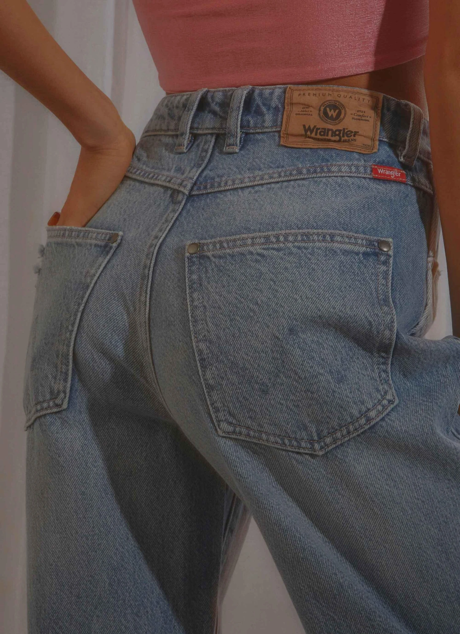 Wrangler Bella Baggy Jean - Love Song 3 Wrangler Bella Baggy Jean - Love Song - Image 3