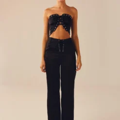 Meet At Midnight Pants - Onyx