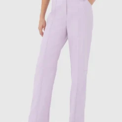 4TH & RECKLESS Tropez Leather Trouser Pant - Lilac -Outfityo Sales 7026fe56a3974d6eb0a6c6e68fb6390b scaled