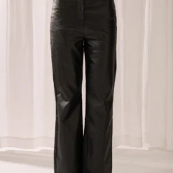 Bad To The Bone PU Pants - Black