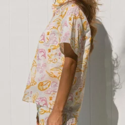 Entree Linen Short Sleeve Shirt - Oceanus -Outfityo Sales 724ecbc1119a48c7a8374f3a1434f67a