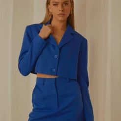 Mariah Cropped Blazer - Cobalt 8 Mariah Cropped Blazer - Cobalt -Outfityo Sales 72e88647f1764228a28006a7f33bb71a scaled