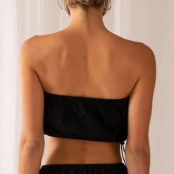 Home Skillet Drawstring Top - Black -Outfityo Sales 7a3159de491f4ec6ac500e001e608efb