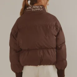 Jetty Puffer Jacket - Choc Brown -Outfityo Sales 7d51502b6efd485e96723d8d9d680b8f scaled