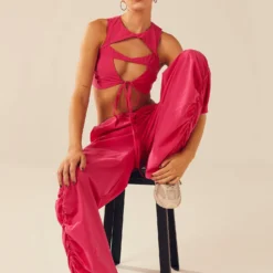 Fluorescent Nights Pants - Fluorescent Pink -Outfityo Sales 7faf020e7ce54ea7814c142f250fe440