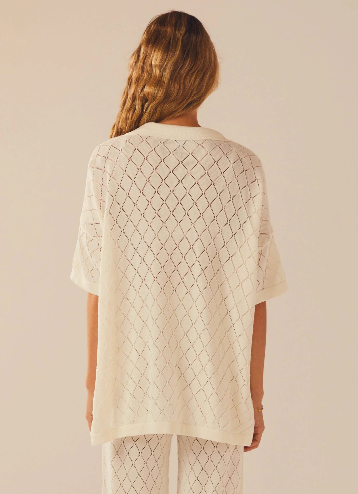 Jaded Knit Shirt - White Sand 4 Jaded Knit Shirt - White Sand - Image 4
