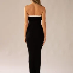 Hazey Knit Maxi Dress - Black -Outfityo Sales 854137488b7d413989b71ed1674418b3
