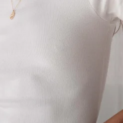 Being Organic Cotton Rib Tee Maxi Dress - Ivory -Outfityo Sales 85833d8f3099450ca5d9ede386d89107