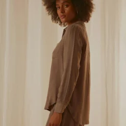 Gia Cupro Shirt - Ash -Outfityo Sales 8601a7561fa446938eb172d82af49a67 scaled