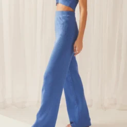 Deep Water Knit Pants - Sky Blue 9 Deep Water Knit Pants - Sky Blue -Outfityo Sales 86c0217a87134f95bbe76b33ea55b4cd