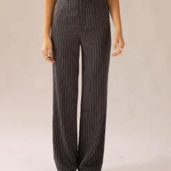 Mia Suit Pants - Charcoal -Outfityo Sales 8b7130f8be2d4a7ea0822fd2be68ee75