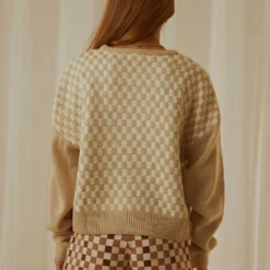 Checker Knit - Bone -Outfityo Sales 8ee04c9c3e014d888db37b731a47c03b scaled