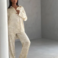 4TH & RECKLESS Norma Trousers - Abstract Line