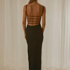 Heading West Maxi Dress - Noir -Outfityo Sales 909acaaf573840688ec1c5256dd439ff scaled