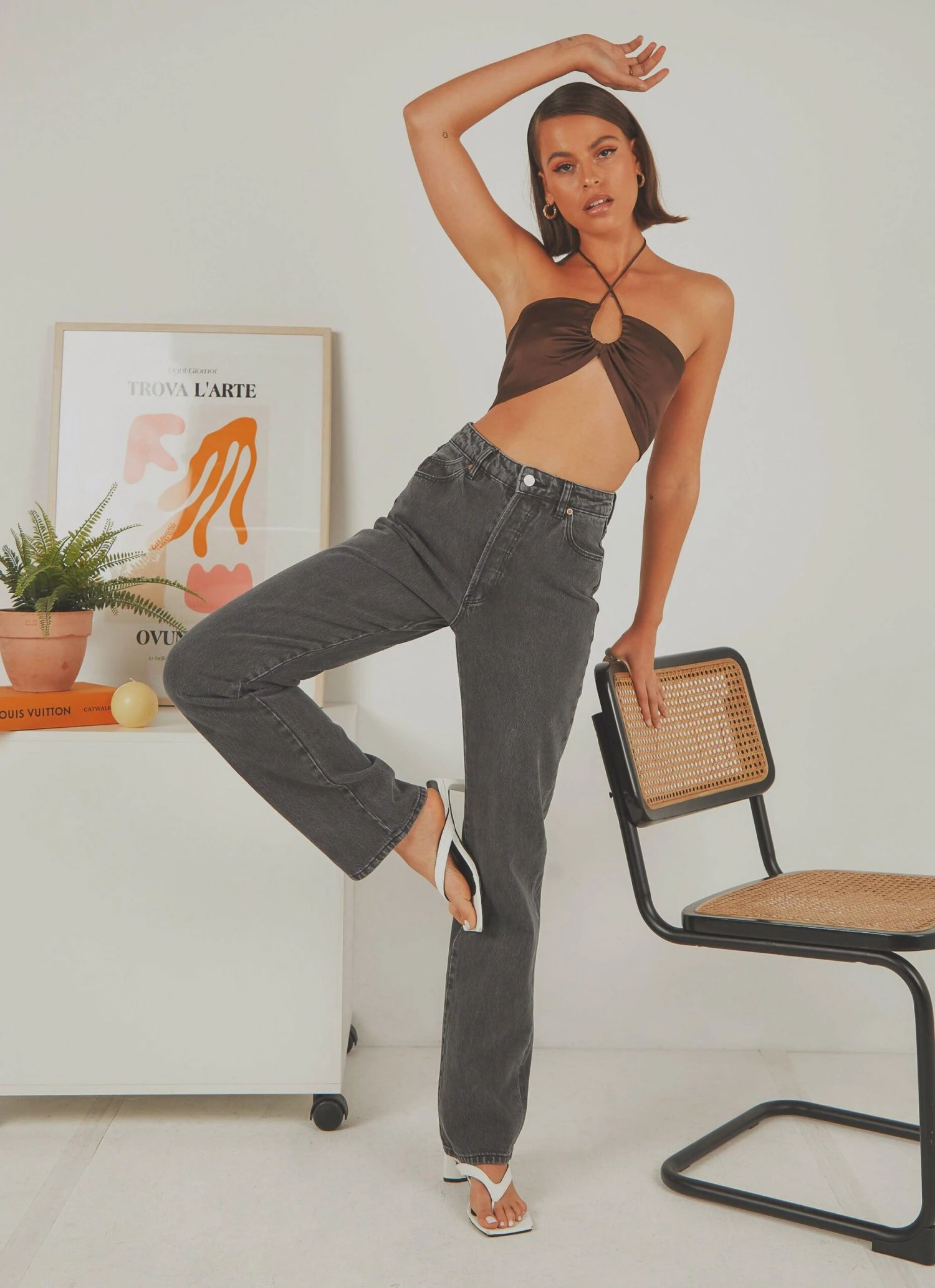 Classic Straight Jean - Vintage Black 2 Classic Straight Jean - Vintage Black - Image 2