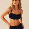 Made For Vacation Crop Top - Black